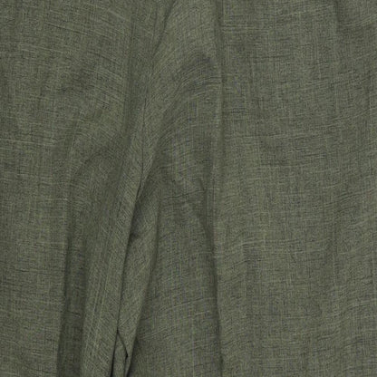 Womens UK Size 18 Essentials Regular Fit  Green Trousers