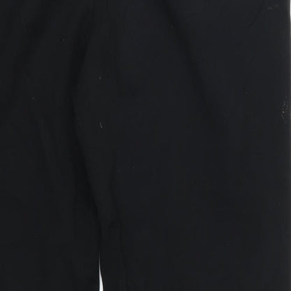 Womens UK Size 10 Marks and Spencer Regular Fit  Black Trousers