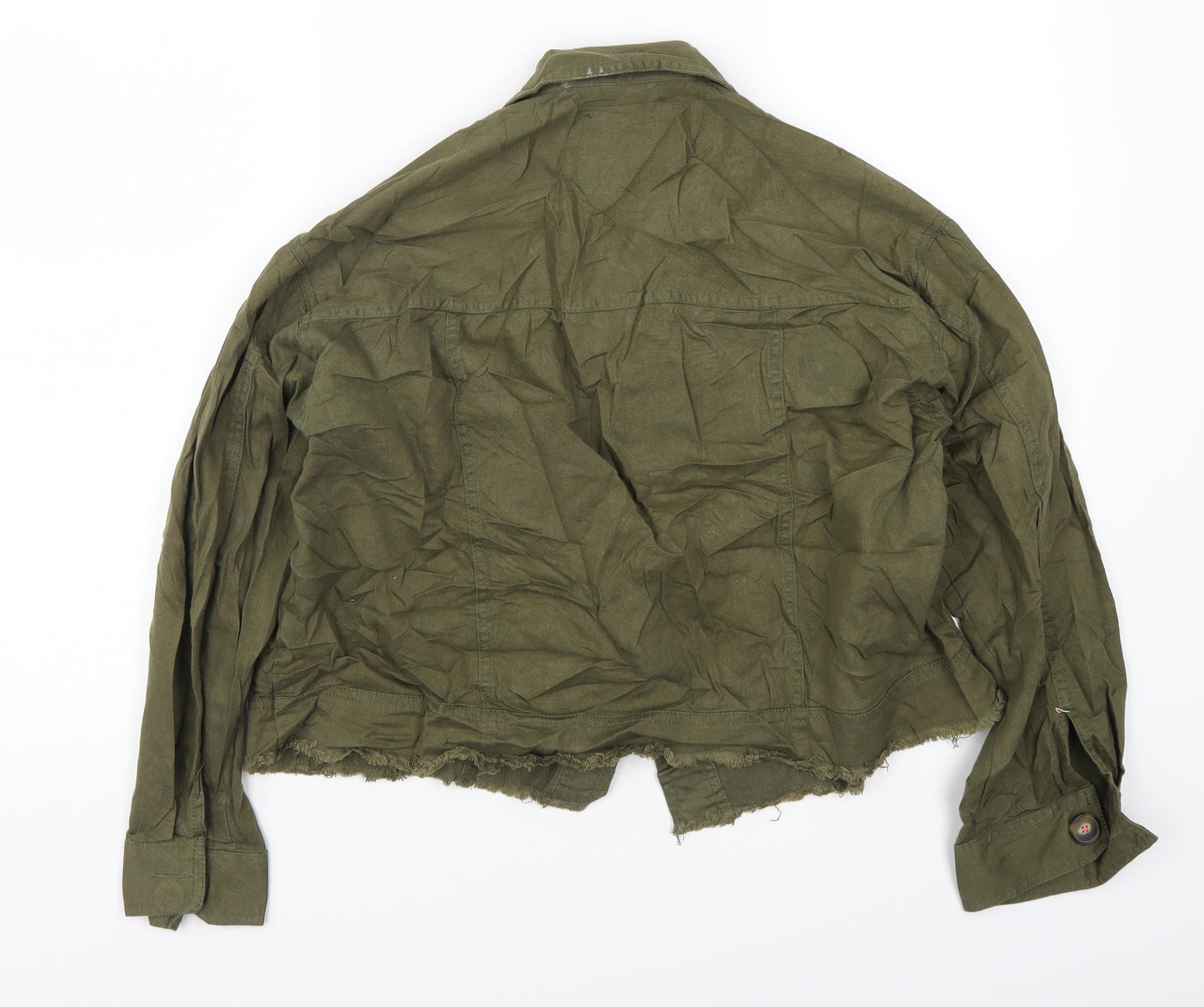 Womens UK Size S River Island Green Jacket