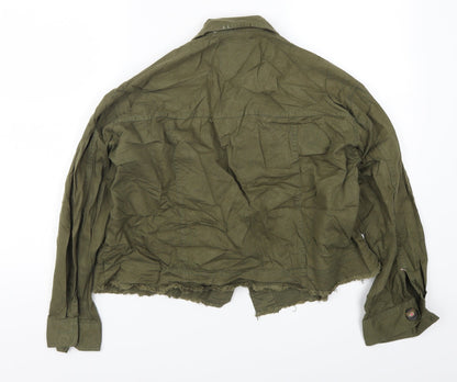 Womens UK Size S River Island Green Jacket