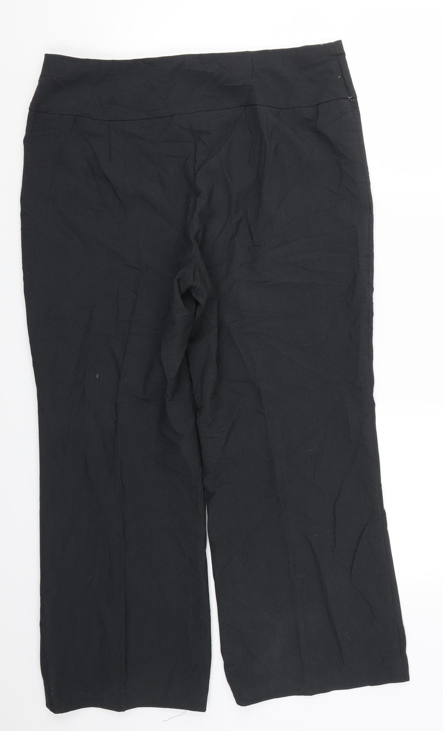 Womens UK Size 14 Marks and Spencer Regular Fit  Green Trousers