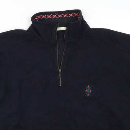 Womens UK Size 14 Marks and Spencer Blue Pullover Sweatshirt