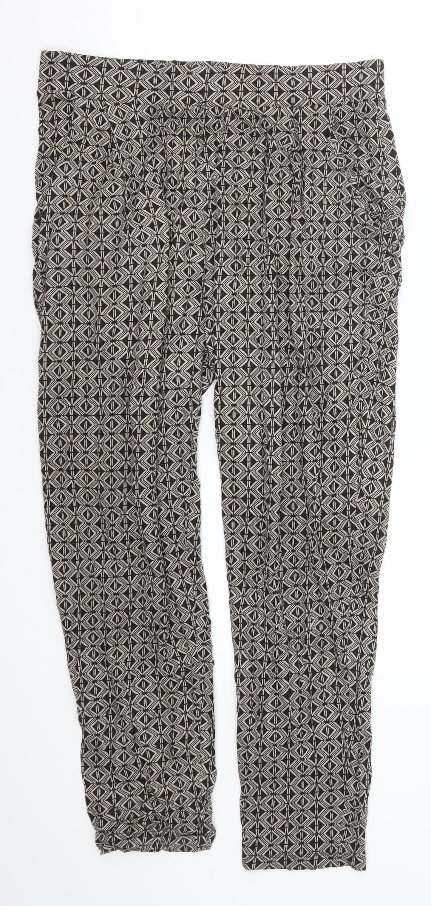Womens UK Size 30 in Preworn Regular Fit  Brown Trousers