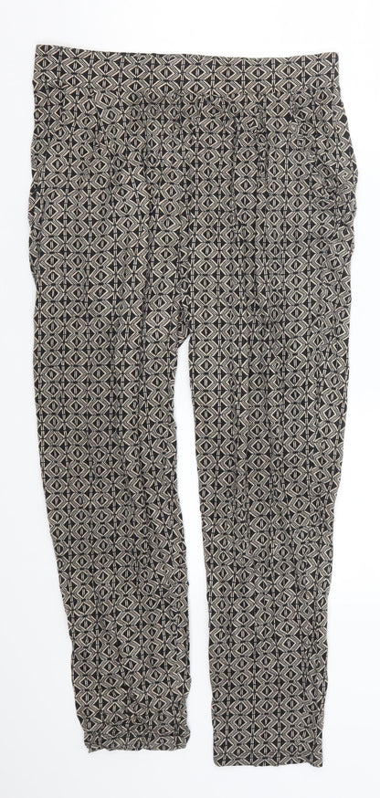 Womens UK Size 30 in Preworn Regular Fit  Brown Trousers