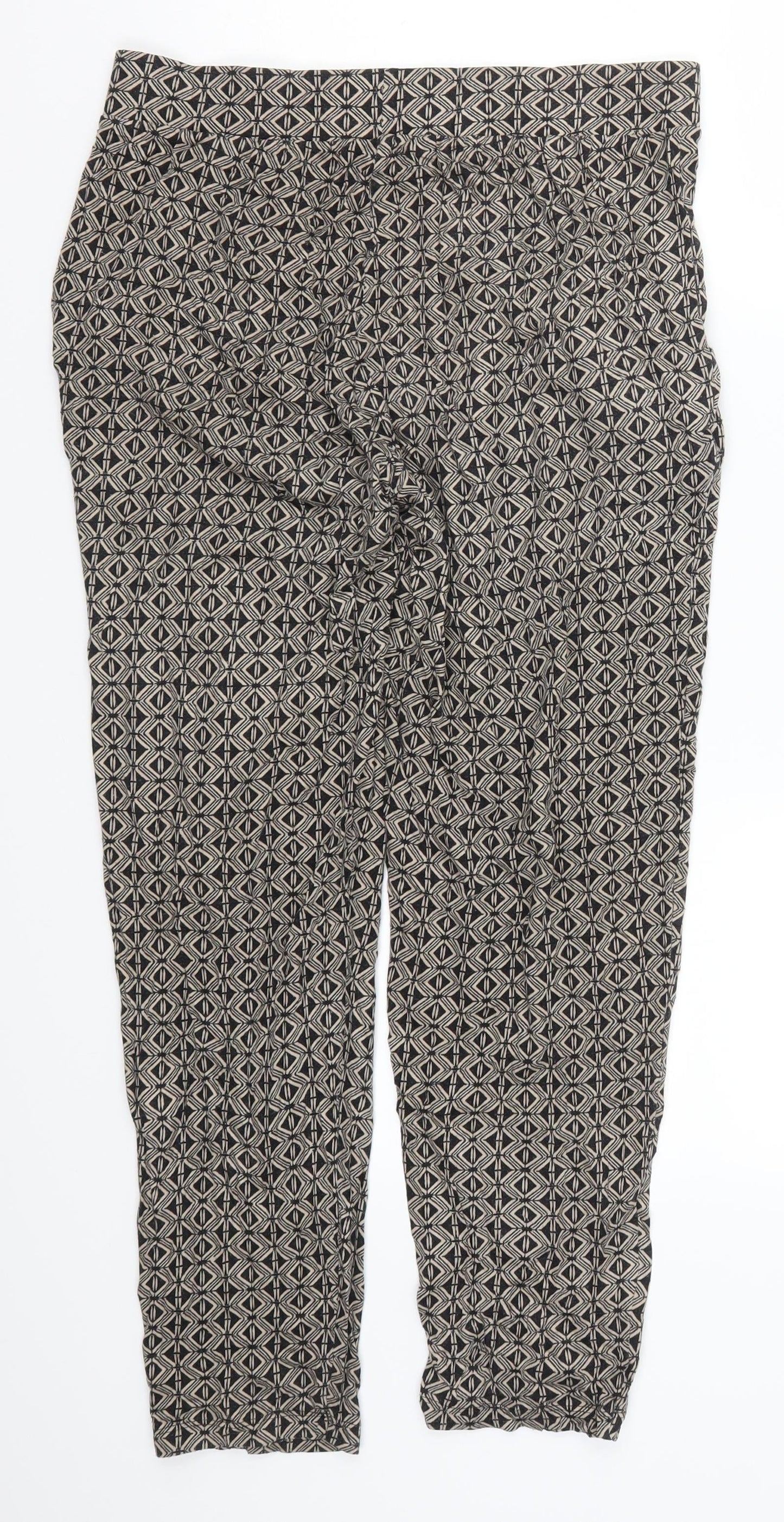 Womens UK Size 30 in Preworn Regular Fit  Brown Trousers