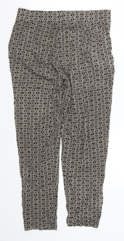 Womens UK Size 30 in Preworn Regular Fit  Brown Trousers