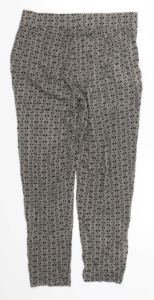 Womens UK Size 30 in Preworn Regular Fit  Brown Trousers