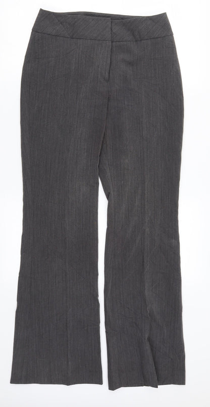 Autonomy Womens Grey   Trousers  Size 10 L32 in