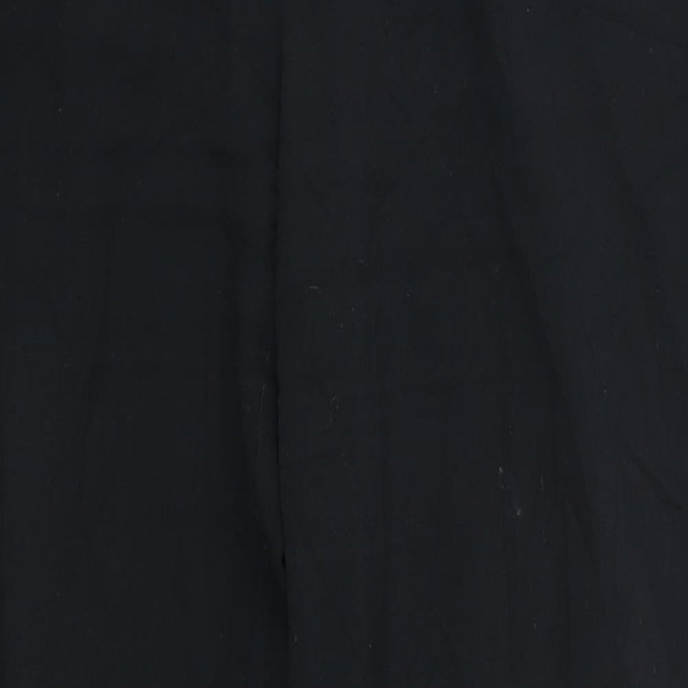 Womens UK Size 14 Per Una Regular Fit  Black Trousers