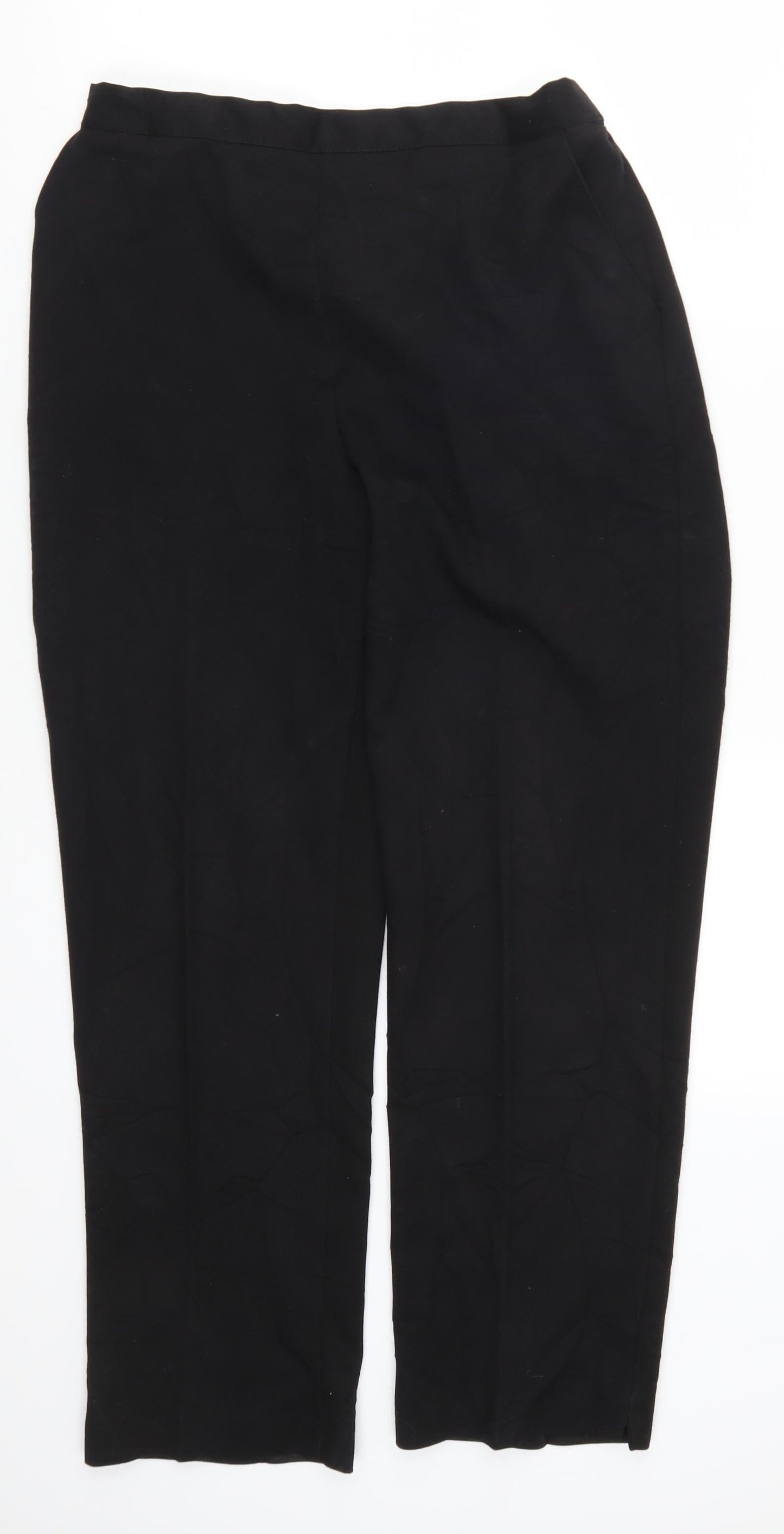Womens UK Size 32 in Emma Regular Fit  Black Trousers