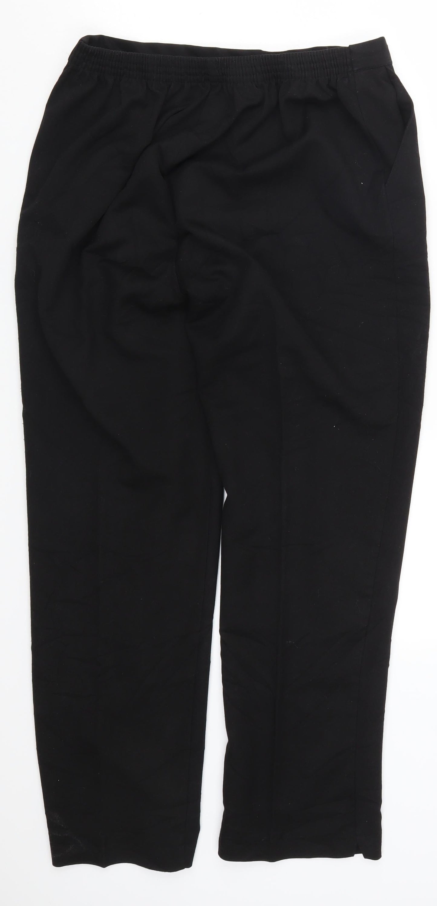 Womens UK Size 32 in Emma Regular Fit  Black Trousers