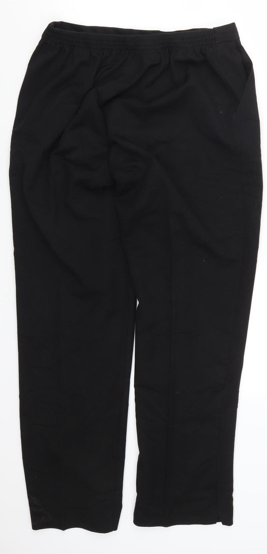 Womens UK Size 32 in Emma Regular Fit  Black Trousers