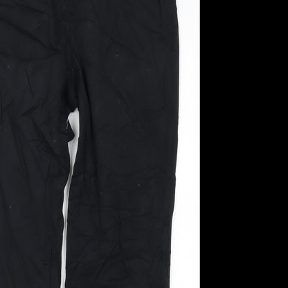 Womens UK Size 14 Marks and Spencer Regular Fit  Black Trousers