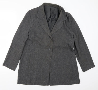 Womens UK Size 16 Berkertex Grey Jacket