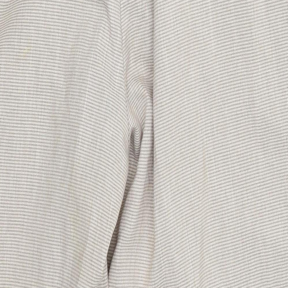 Marks and Spencer Womens Beige   Trousers  Size 18 L28 in