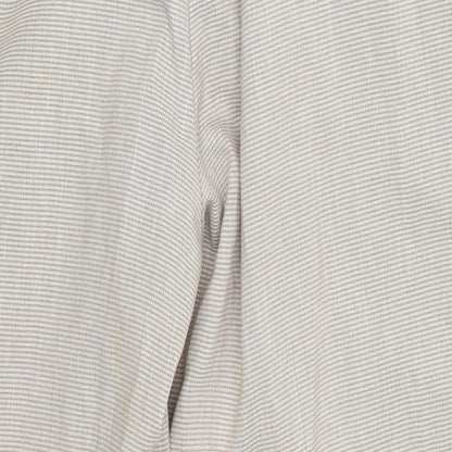 Marks and Spencer Womens Beige   Trousers  Size 18 L28 in