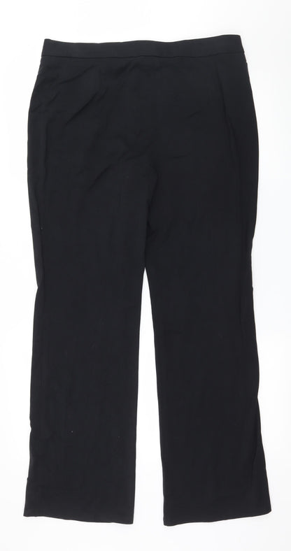 Womens UK Size 14 Marks and Spencer Regular Fit  Blue Trousers