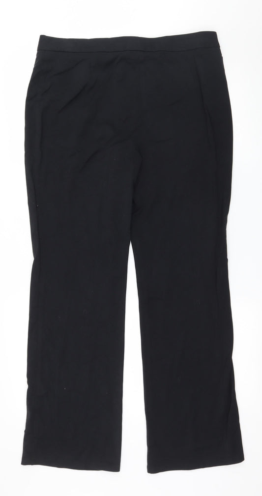 Womens UK Size 14 Marks and Spencer Regular Fit  Blue Trousers