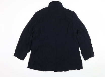 Gold Womens Blue   Jacket  Size 18