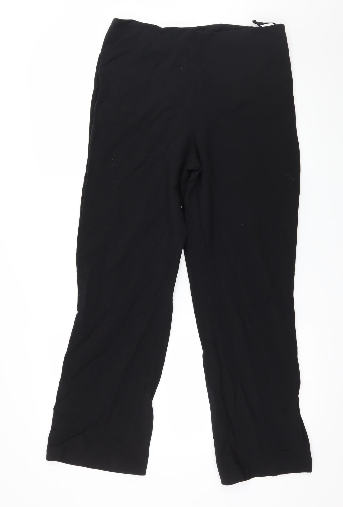 Debenhams Womens Black   Trousers  Size 12 L28 in