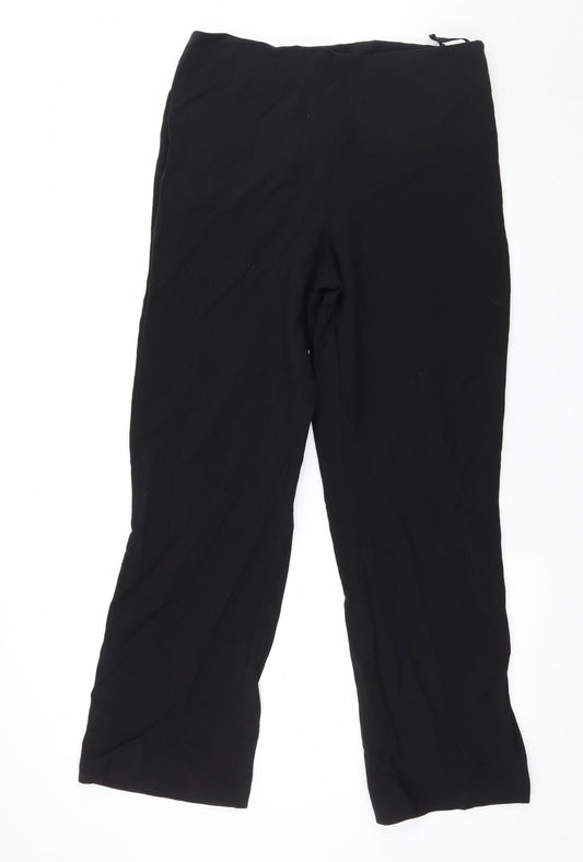 Debenhams Womens Black   Trousers  Size 12 L28 in