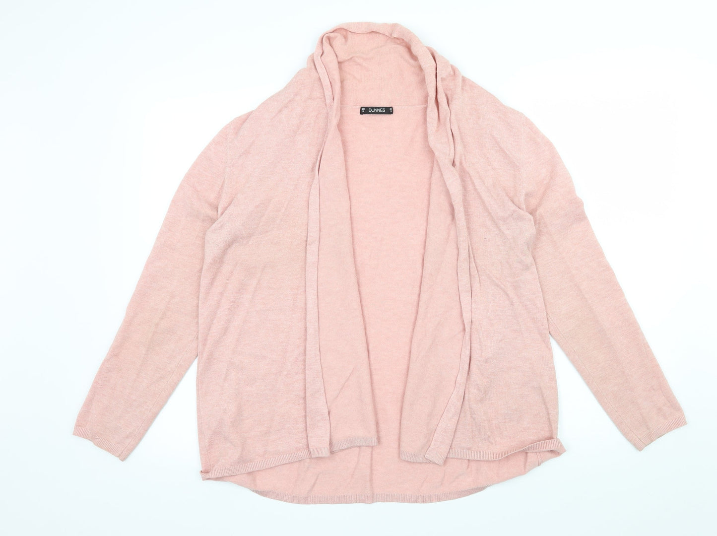 Dunnes Womens Pink  Knit Cardigan Jumper Size XL