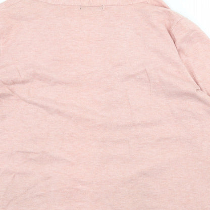 Dunnes Womens Pink  Knit Cardigan Jumper Size XL
