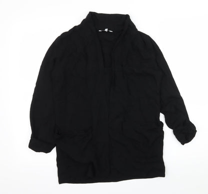 New Look Womens Black   Jacket Blazer Size 10