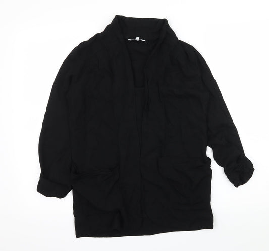 New Look Womens Black   Jacket Blazer Size 10