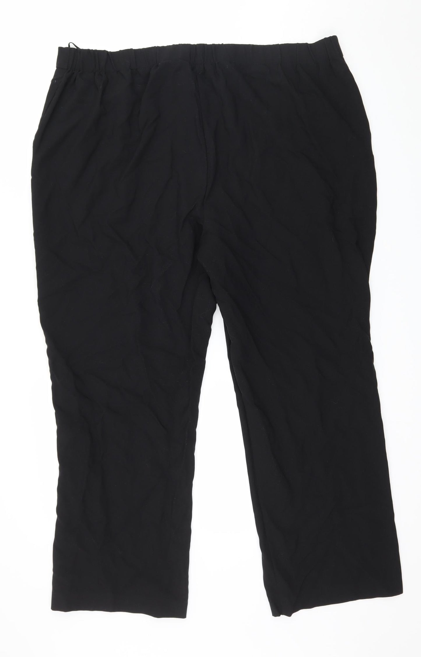 Bonmarché Womens Black   Trousers  Size 20 L27 in
