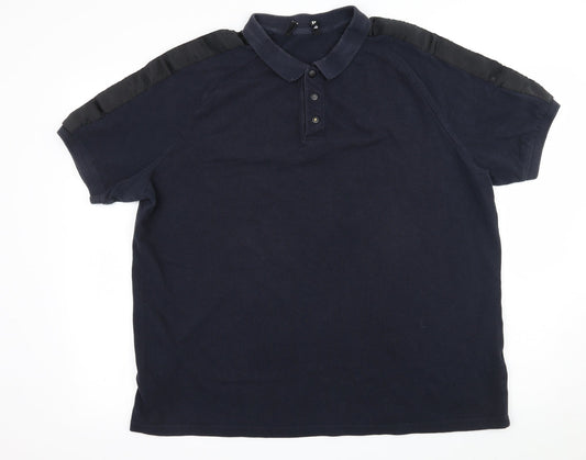 Very Mens Black  Jersey  Polo Size XL