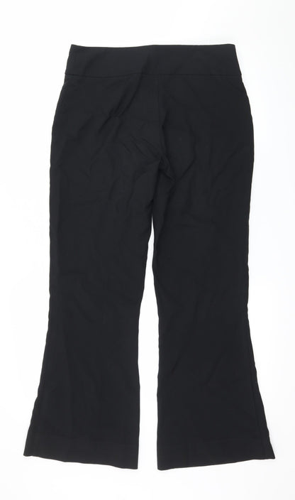 Inline Womens Black   Trousers  Size 10 L28 in