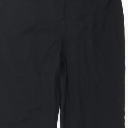 Inline Womens Black   Trousers  Size 10 L28 in