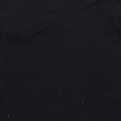 F&F Girls Black  Jersey Basic T-Shirt Size 5-6 Years