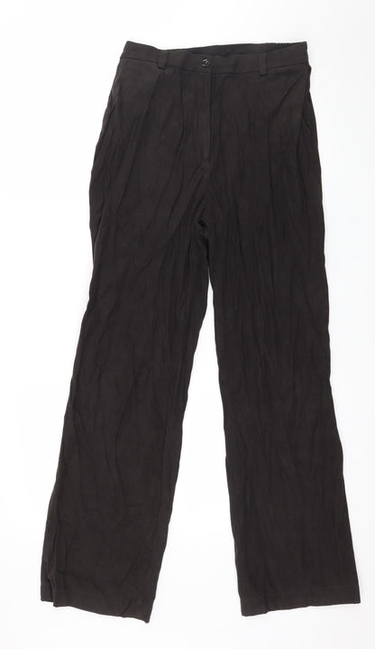 Womens UK Size 10 Jumper Regular Fit  Brown Trousers