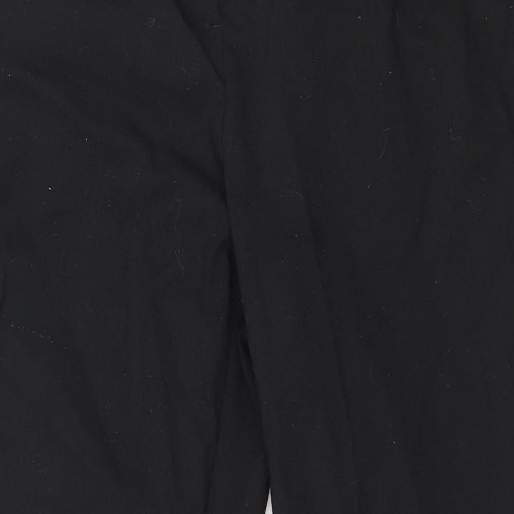 Womens UK Size 12 NEXT Regular Fit  Black Trousers
