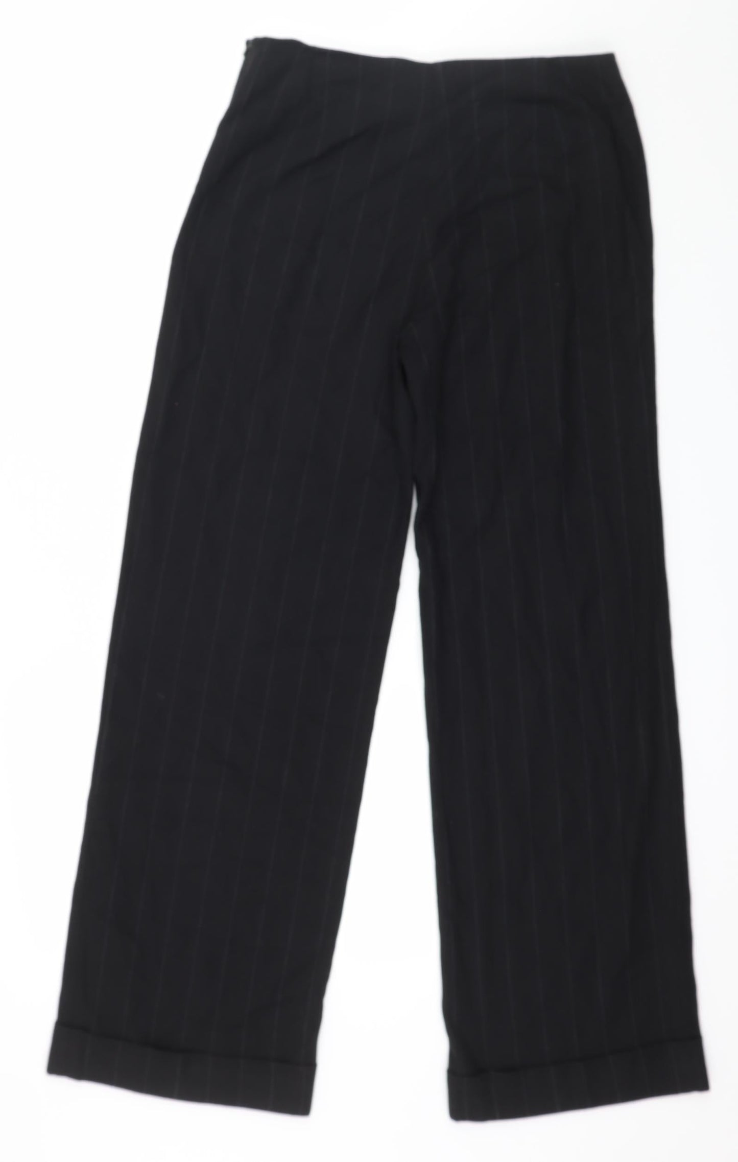 Womens UK Size 12 NEXT Regular Fit  Black Trousers