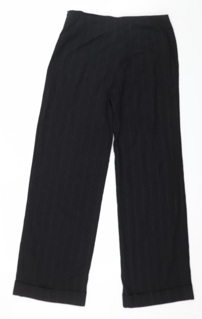 Womens UK Size 12 NEXT Regular Fit  Black Trousers