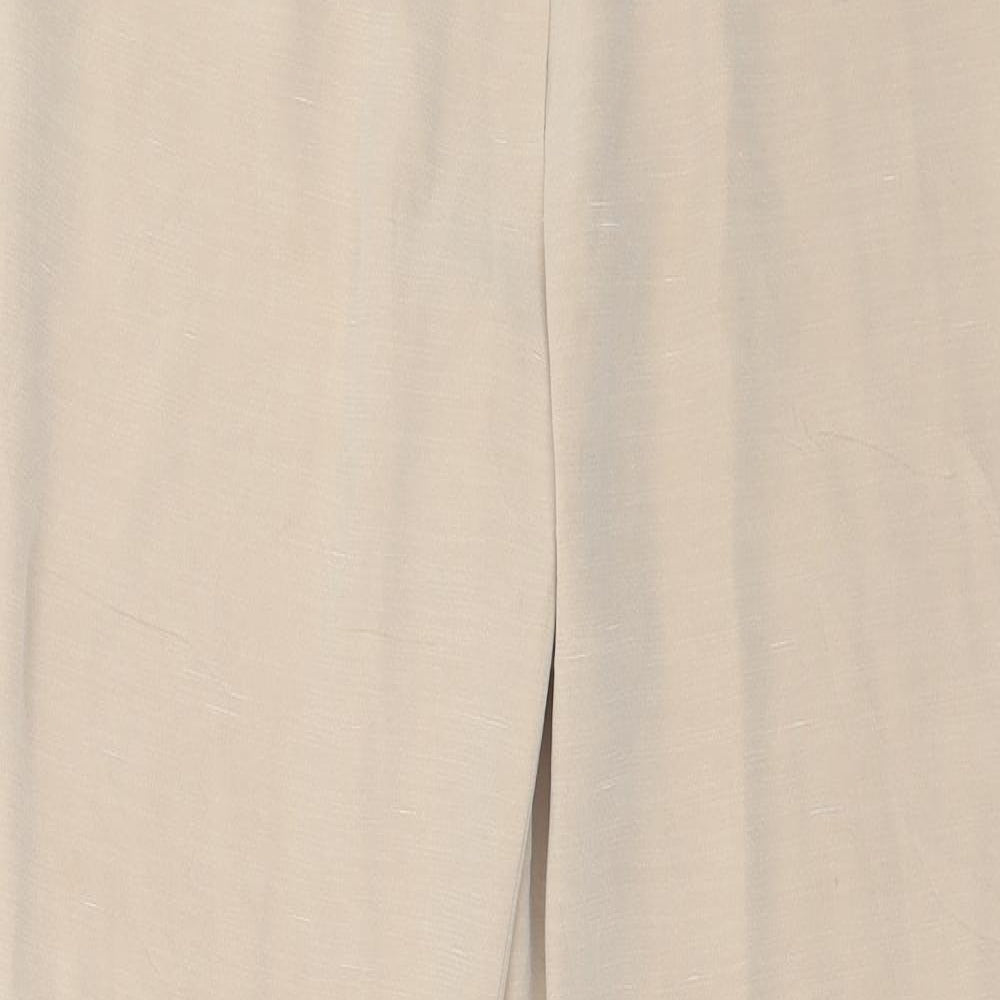 Tia Womens Beige   Trousers  Size 28 in L29 in