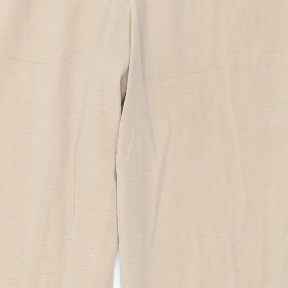 Tia Womens Beige   Trousers  Size 28 in L29 in