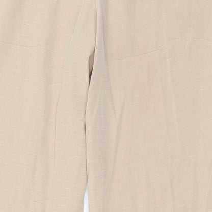 Tia Womens Beige   Trousers  Size 28 in L29 in