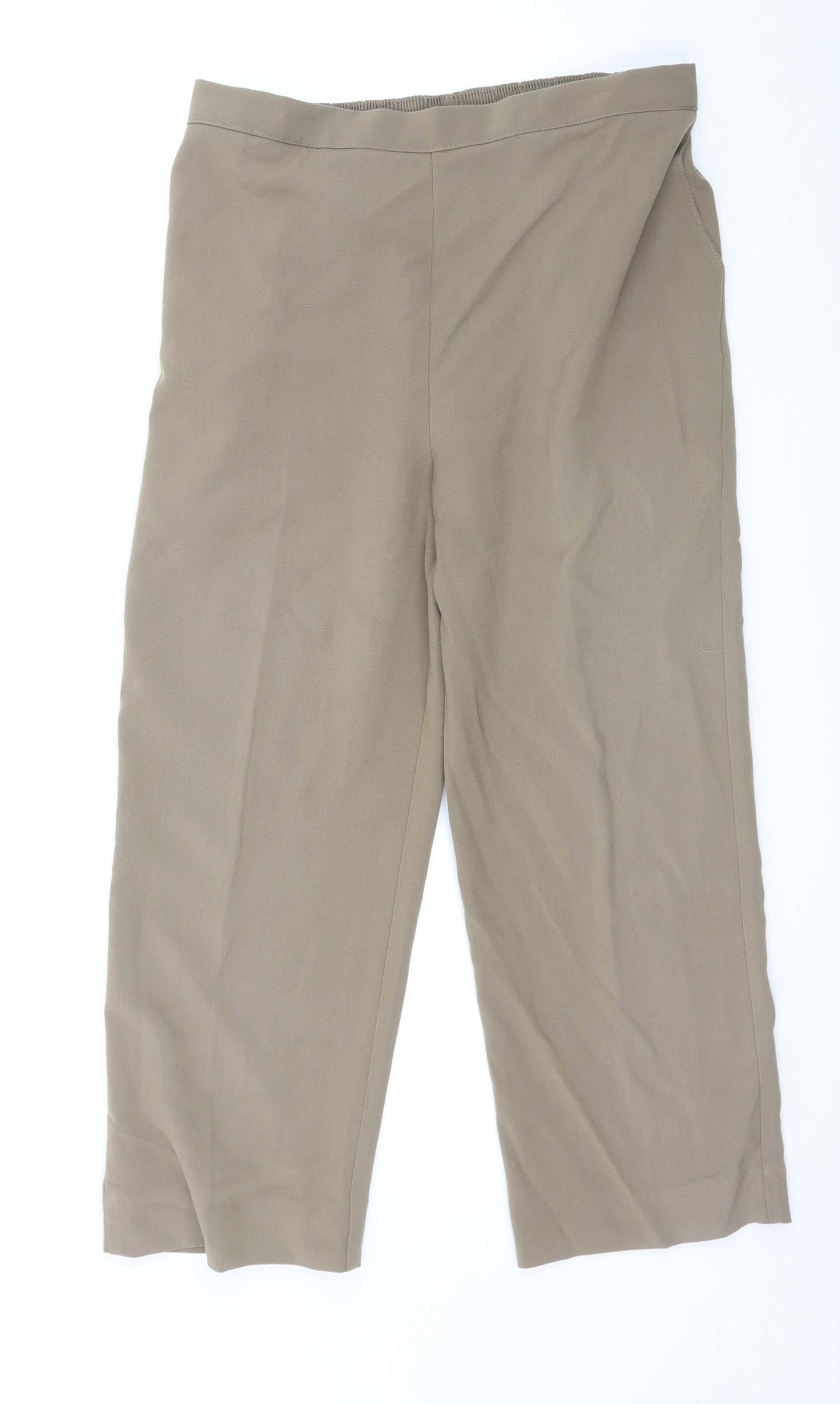 Womens UK Size 32 in Preworn Regular Fit  Brown Trousers