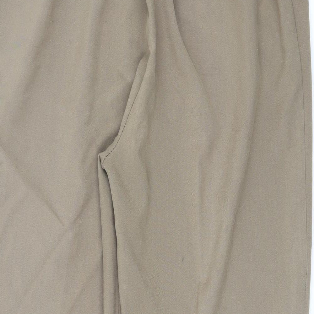 Womens UK Size 32 in Preworn Regular Fit  Brown Trousers