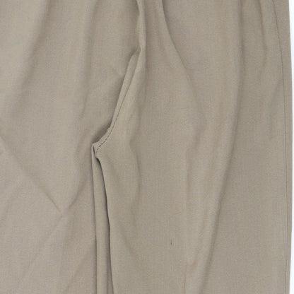 Womens UK Size 32 in Preworn Regular Fit  Brown Trousers