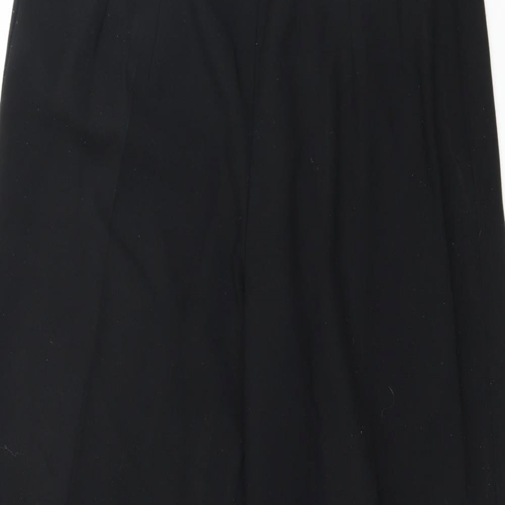 Womens UK Size 12 Marks and Spencer Regular Fit  Black Trousers