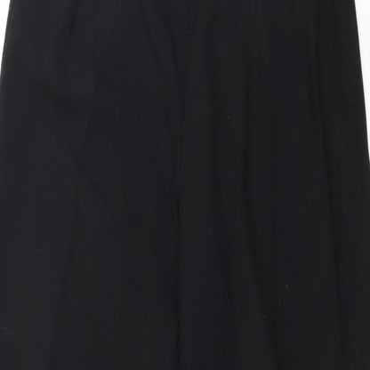 Womens UK Size 12 Marks and Spencer Regular Fit  Black Trousers