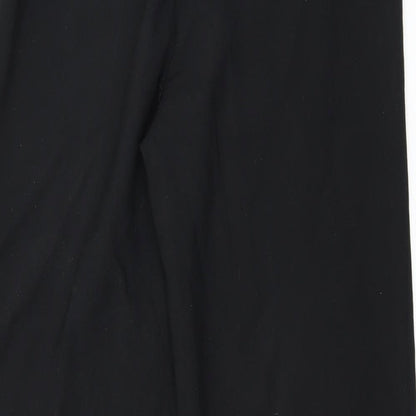 Womens UK Size 12 Marks and Spencer Regular Fit  Black Trousers