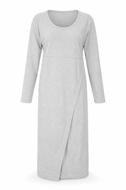 ASOS Womens Grey  Jersey T-Shirt Dress  Size 10
