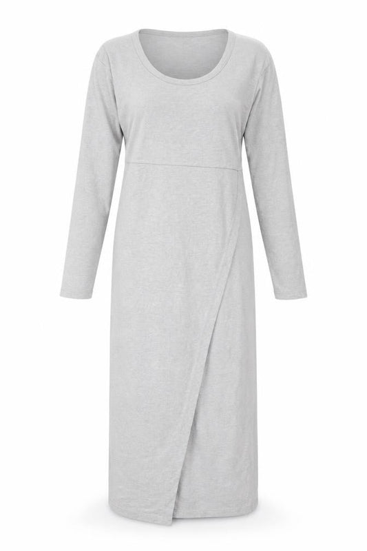 ASOS Womens Grey  Jersey T-Shirt Dress  Size 10