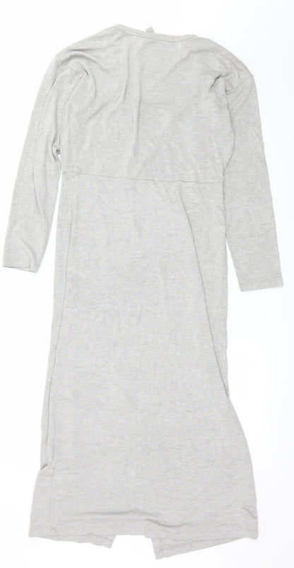 ASOS Womens Grey  Jersey T-Shirt Dress  Size 10
